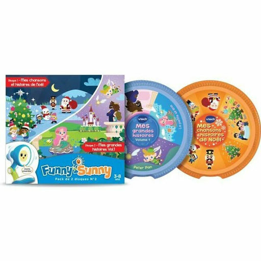 Interaktives Spielzeug für Babys Vtech Funny Sunny - Pack 2 Discs N ° 2 (FR)