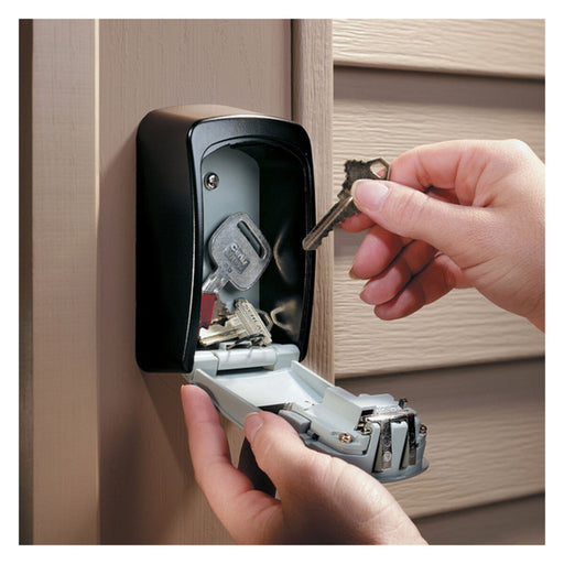 Schlüsselschrank Master Lock 5401EURD Metall Schwarz/Grau 8 x 3 x 12 cm