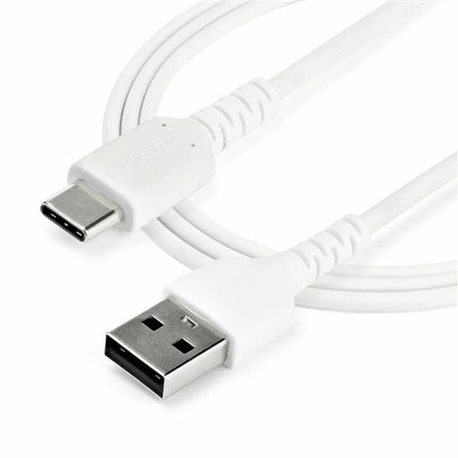 USB A zu USB-C-Kabel Startech RUSB2AC2MW           Weiß