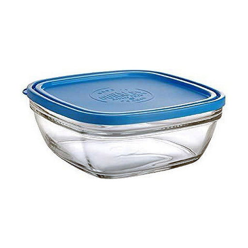 Lunchbox hermetisch Duralex Freshbox Blau karriert (23 x 23 x 9 cm) (3 L)