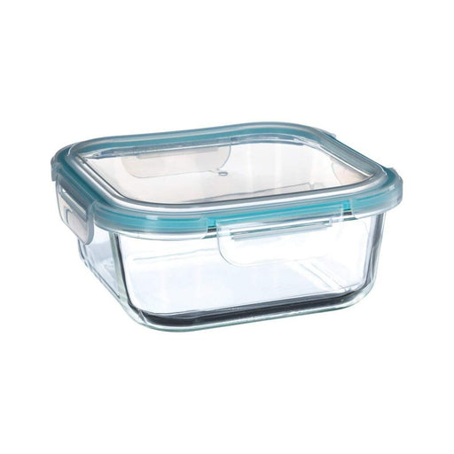 Lunchbox 5five 18,20 x 18,20 x 7,4 cm 1,18 L Kristall Blau Bunt