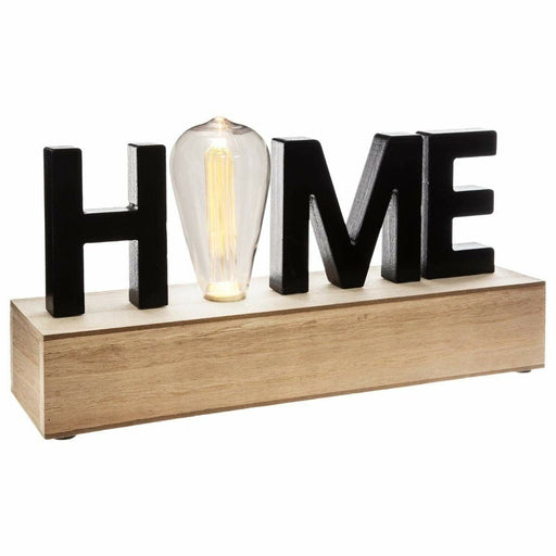 Deko-Figur Atmosphera 'Home' LED Leicht (34 x 16 x 8 cm)