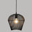 Deckenlampe Atmosphera Jena Schwarz 40W Metall (26 x 26 x 25 cm)