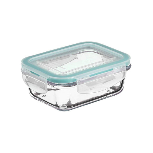 Lunchbox 5five 18,5 x 12,5 x 6 cm Kristall Blau Bunt 800 ml