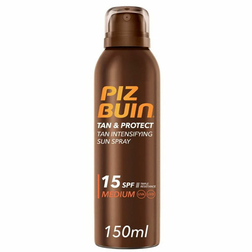 Bräunungsspray Tan & Protect Medium Piz Buin Tan Protect Intensifying Spf 15 Spf 15 (150 ml)
