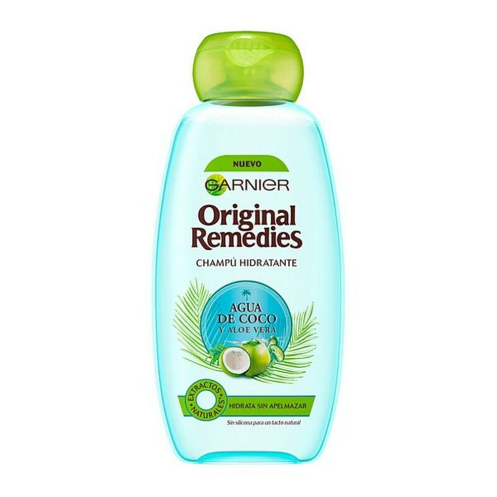 Feuchtigkeitsspendendes Shampoo Original Remedies Agua Coco Y Aloe Garnier (300 ml)