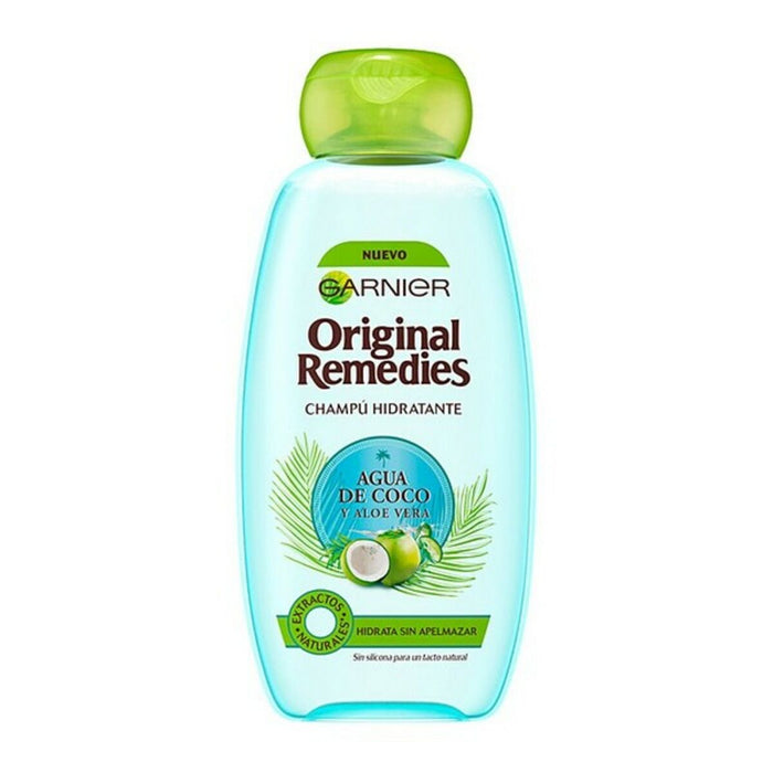 Feuchtigkeitsspendendes Shampoo Original Remedies Agua Coco Y Aloe Garnier (300 ml)