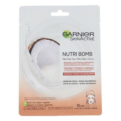 Feuchtigkeitsspendend Gesichtsmaske Skinactive Nutri Bomb Garnier C6381900 28 g