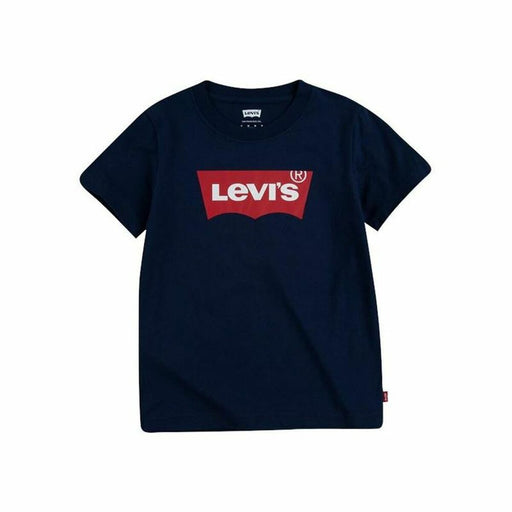 Jungen Kurzarm-T-Shirt Levi's 8E8157 Blau Marineblau
