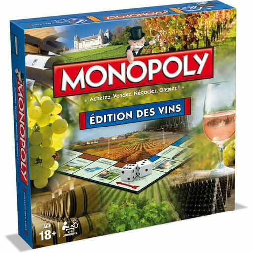 Tischspiel Winning Moves MONOPOLY  Editions des vins (FR)