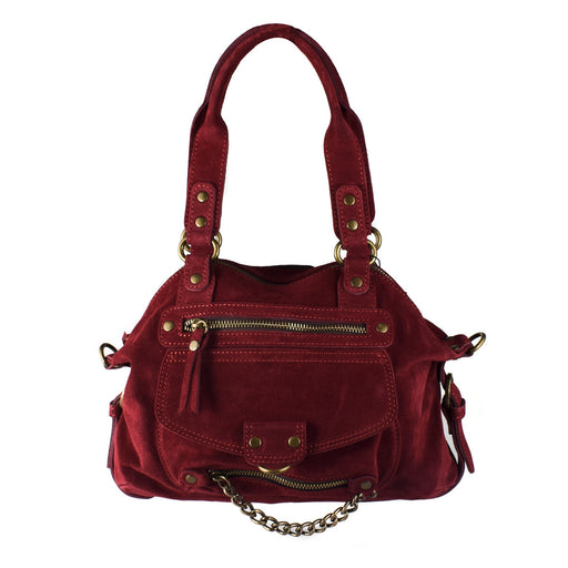 Damen Handtasche Ábaco AB206-VU511 Rot 29 x 22 x 3 cm
