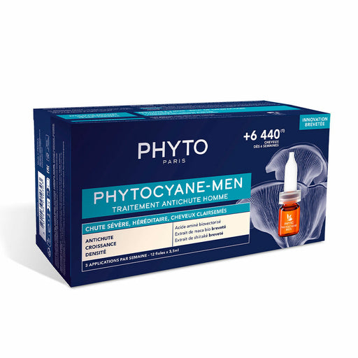 Anti-Haarausfall Ampullen Phyto Paris Phytocyane Men 12 x 3,5 ml