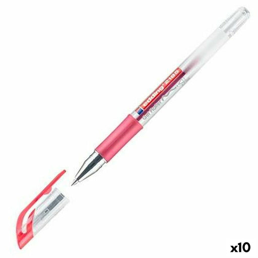 Stift Roller Edding 2185 Rot 0,7 mm (10 Stück)