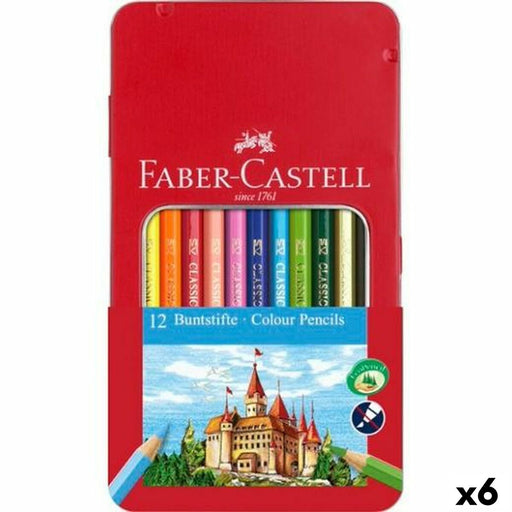 Buntstifte Faber-Castell Bunt 6 Stücke
