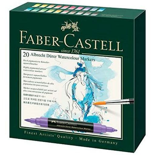 Marker-Set Faber-Castell Wasserfarben Etüie (24 Stück)
