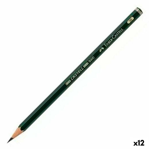 Bleistift Faber-Castell 9000 Ökologisch Sechseckig 3B (12 Stück)