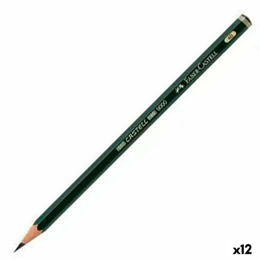 Bleistift Faber-Castell 9000 Ökologisch Sechseckig 4B (12 Stück)