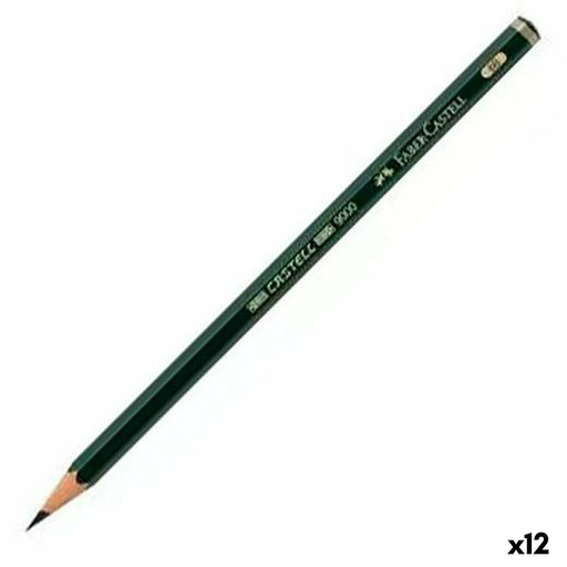 Bleistift Faber-Castell 9000 Ökologisch 6B (12 Stück)