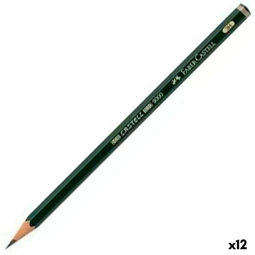 Bleistift Faber-Castell 9000 Ökologisch Sechseckig 3H (12 Stücke) (12 Stück)