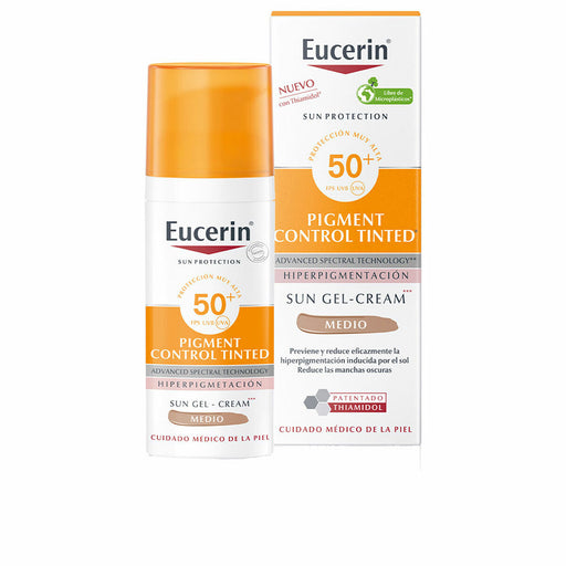 Sonnenschutzcreme für das Gesicht Eucerin Sun Protection Medium Spf 50 50 ml