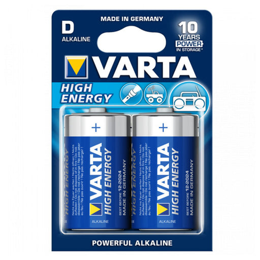 Batterie Varta LR20 D 1,5 V 16500 mAh High Energy (2 pcs) Blau