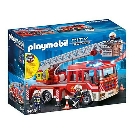 Spielset Fahrzeuge City Action Playmobil 9463 (14 pcs) Feuerwehrauto
