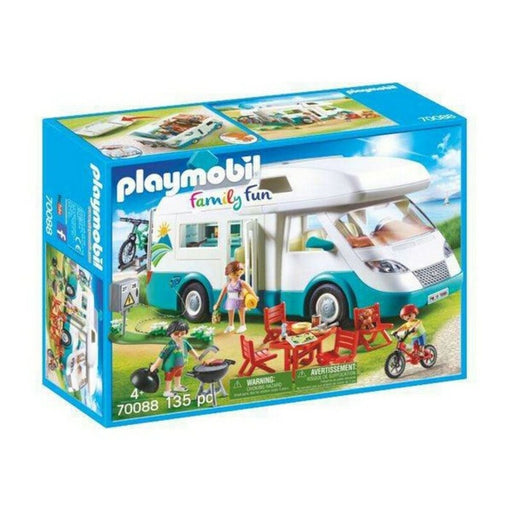 Playset Playmobil Family Fun Summer Caravan Playmobil 70088 (135 pcs)