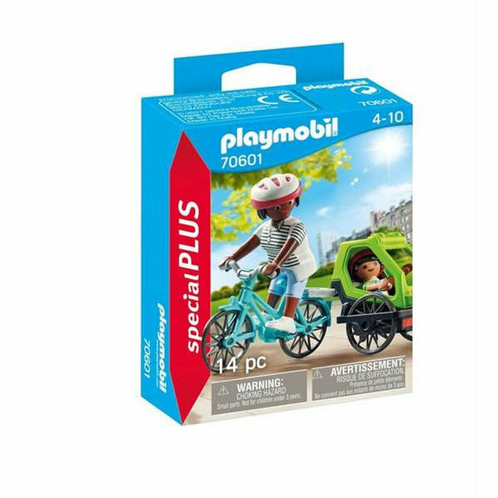 Figur mit Gelenken Playmobil Special Plus Fahrrad Excursion 70601 (14 pcs)