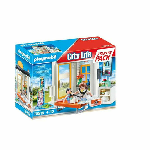 Playset Playmobil City Life Kinder Arzt 70818 (57 pcs)