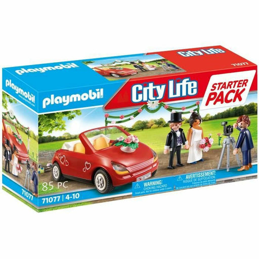 Spielset Fahrzeuge Playmobil 71077 85 Stücke Hochzeit