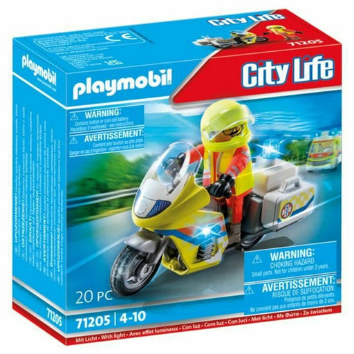 Spielset Fahrzeuge Playmobil 71205 Motorrad 20 Stücke