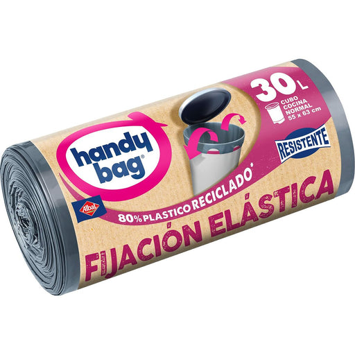 Müllsäcke Albal Handy Bag Fijacion Elastica 30 L (15 Stück)