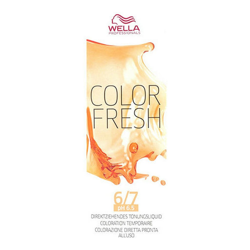 Semi-permanente Tönung Color Fresh Wella 10003214 6/7 (75 ml)