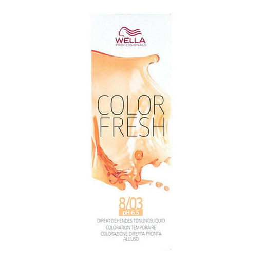 Semi-permanente Tönung Color Fresh Wella 10003221 Nº 8/03 (75 ml)