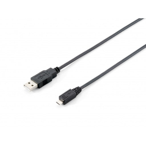 USB-Kabel auf micro-USB Equip 128523 Schwarz 1,8 m