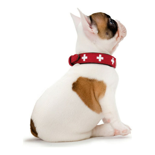 Hundehalsband Hunter Swiss Rot/Schwarz 35-43 cm
