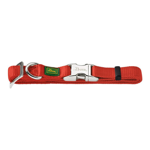 Hundehalsband Hunter Basic Alu-Strong L Rot (45-65 cm)