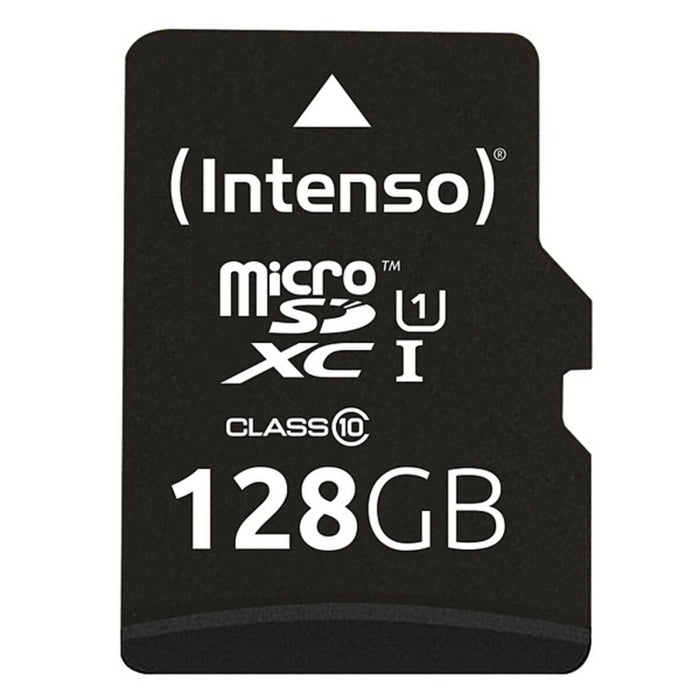 Mikro SD Speicherkarte mit Adapter INTENSO 34234 UHS-I XC Premium Schwarz