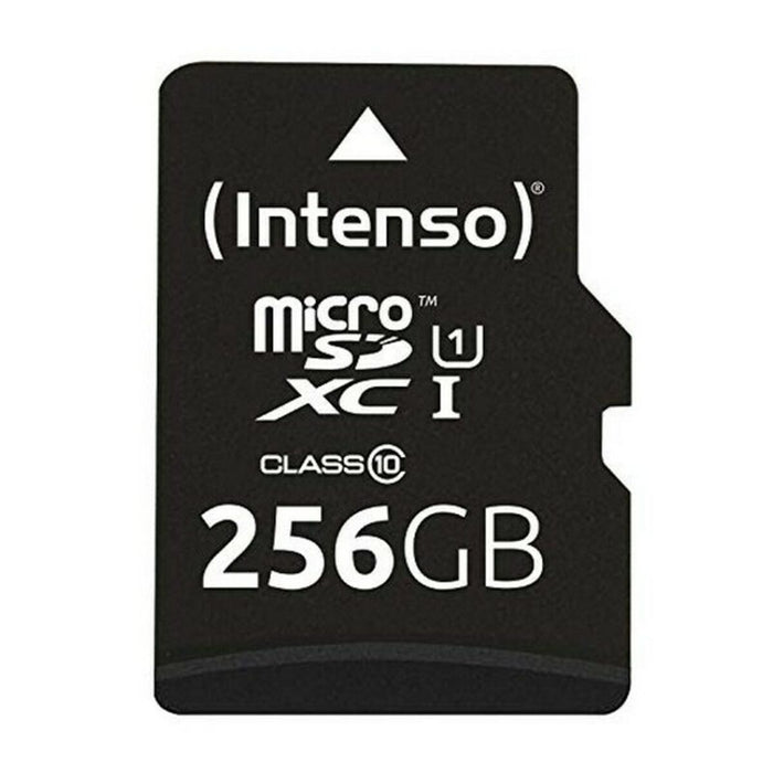 Mikro SD Speicherkarte mit Adapter INTENSO 3423492 256 GB Schwarz
