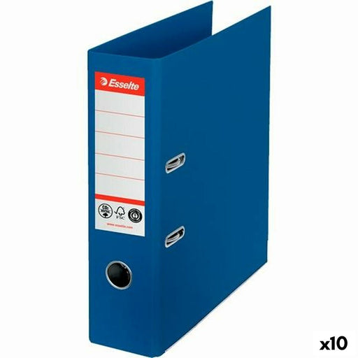 Ordnerbox mit Hebelmechanik Esselte Blau A4 72 x 31,8 x 29 cm (10 Stück)