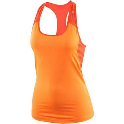 Ärmelloses Damen-T-Shirt Reebok WOR Racerback LBTOP Orange