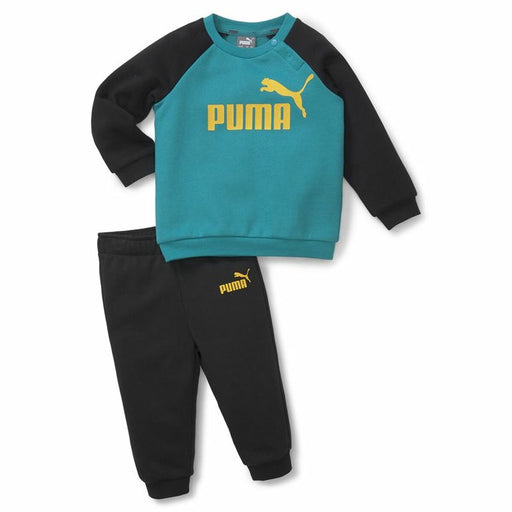 Trainingsanzug für Babys Puma Minicat Essentials Schwarz Blau