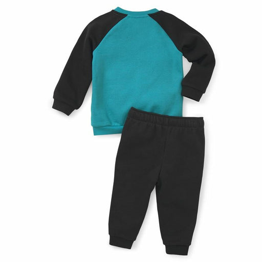 Trainingsanzug für Babys Puma Minicat Essentials Schwarz Blau