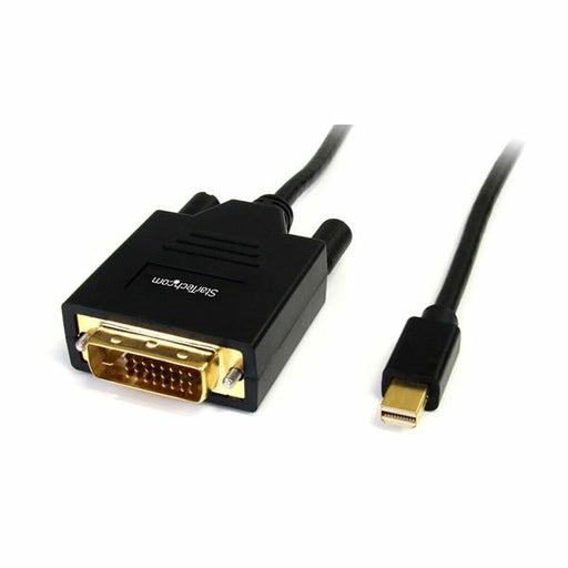 Adapter Mini DisplayPort an DVI Startech MDP2DVIMM6           (1,8 m) Schwarz 1.8 m