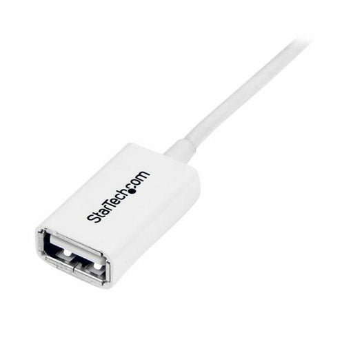USB-Kabel Startech USBEXTPAA1MW         Weiß