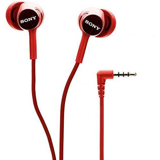 Kopfhörer mit Mikrofon Sony MDR-EX155AP Rot