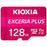 Mikro SD Speicherkarte mit Adapter Kioxia Exceria Plus Rosa Klasse 10 UHS-I U3