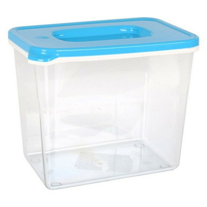 Rechteckige Lunchbox mit Deckel White & Blue Lang