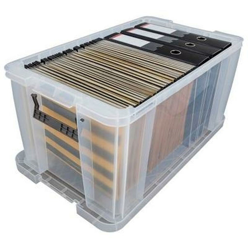 Stapelbare Organizer-Box Archivo 2000 Durchsichtig 38 x 65 x 31 cm