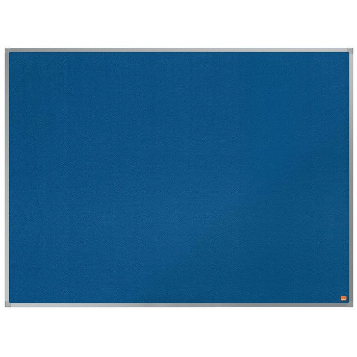 Anschlagbrett Nobo Essence Blau Filz Aluminium 120 x 90 cm